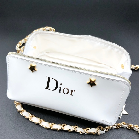 🆕 Dior Beauty Cosmetic Case to Crossbody Bag Purse, New Handbag - Picture 6 of 10